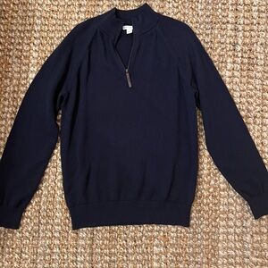 Crewcuts Boys Navy Half-Zip Sweater Size XL (12-14)